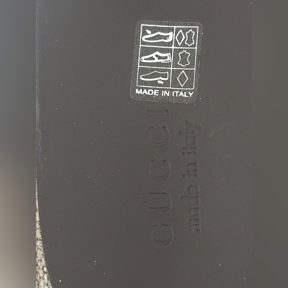 Gucci GG Guccissima Monogram Canvas Men Low Top Fashion Sneakers Size 12 G - Picture 12 of 13